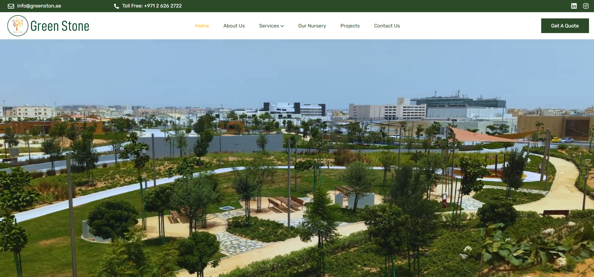 Website Development for Greenstone